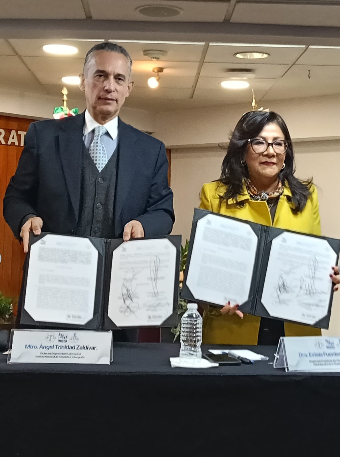 FIRMA DE CONVENIO DE COLABORACIÓN ENTRE EL TJACDMX Y EL INEGI