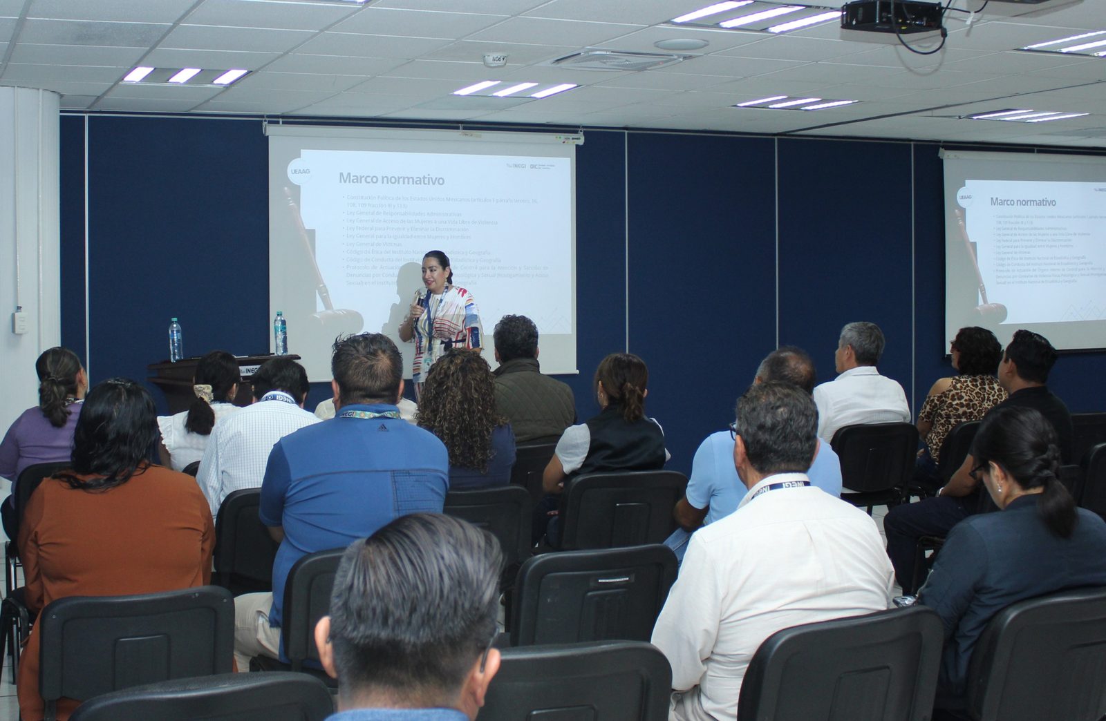 Fotografía 1 de la Plática “Faltas Administrativas” impartida en Oaxaca el 14 de agosto de 2026